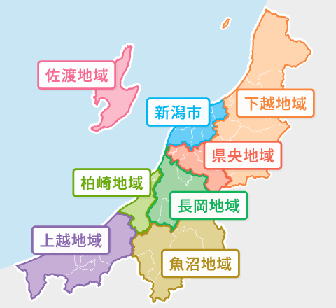 新潟県内マップ
